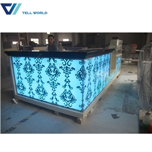 Commercial Bar Counter Juice Modern Coffee Bar Counters