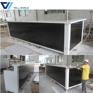 Simple Acrylic Design Bar Shop Bar Counter Custom Commercial Bars