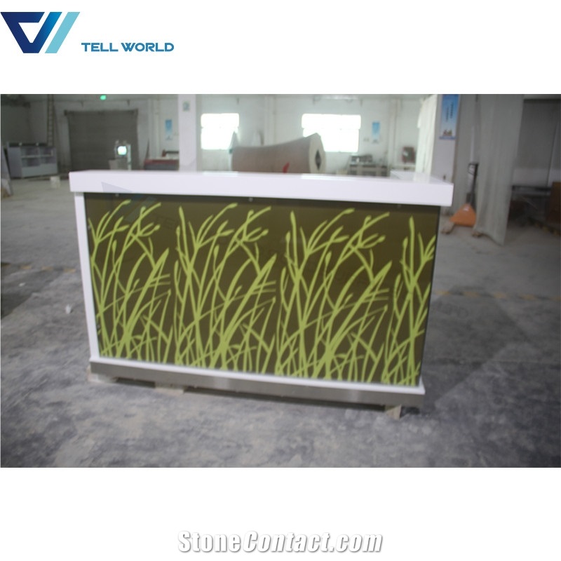 Western Restaurant Led Illuminated Bar Counter