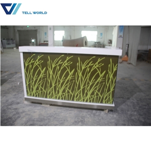 Western Restaurant Led Illuminated Bar Counter