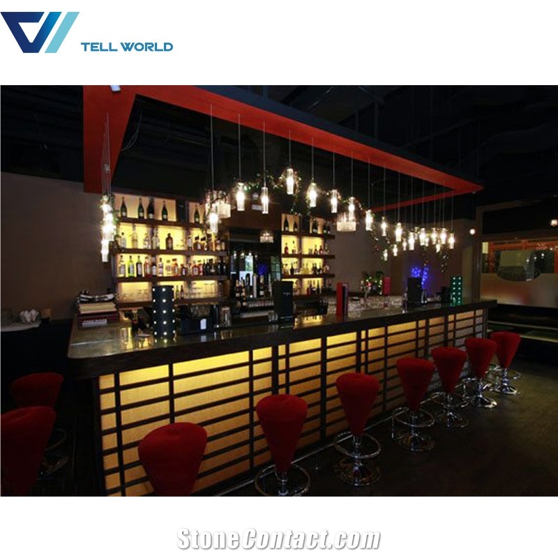 Wholesale Bar Furniture Buffet Counter Decoration Retail Store Counter