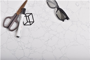 Carrara China Low Price Artificial Marble Slab Polyester Resin Quartz Stone Polishing Solid Surface More Durable Than Granite