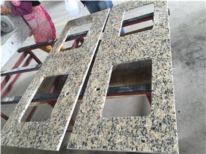 Santa Cecilia Light Granite Bathroom Vanity Top