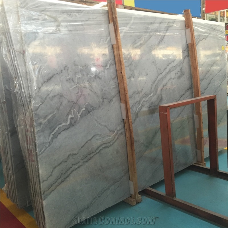 Chinese Light Blue Marble Slab,Bruce Grey Marble Indoor Flooring Tile,Bruce Gray Marble Tile Slabs,Bruce Blue Marble Tile Slabs Factory Price