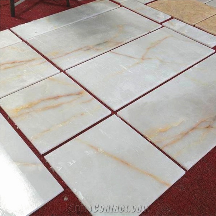 Top Star White Jade Stone Onyx Marble Blocks Price