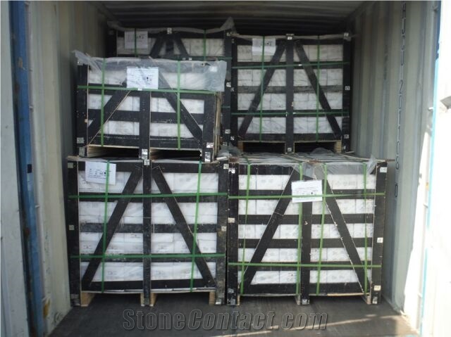 Crystal White Quartzite Ledger Stone