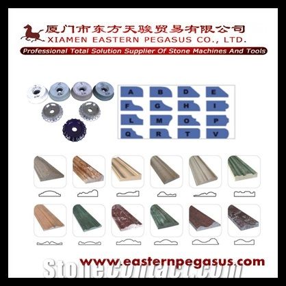 Diamond Grinding Wheel (For Granite and Marble Edge Profiling Machine)