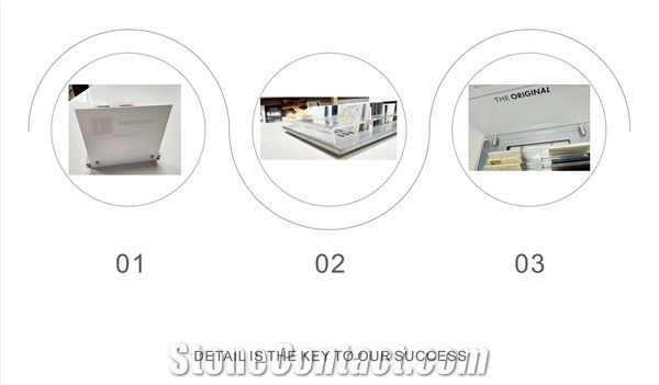 Srs120 Showroom Display Stands for Quartz Stone