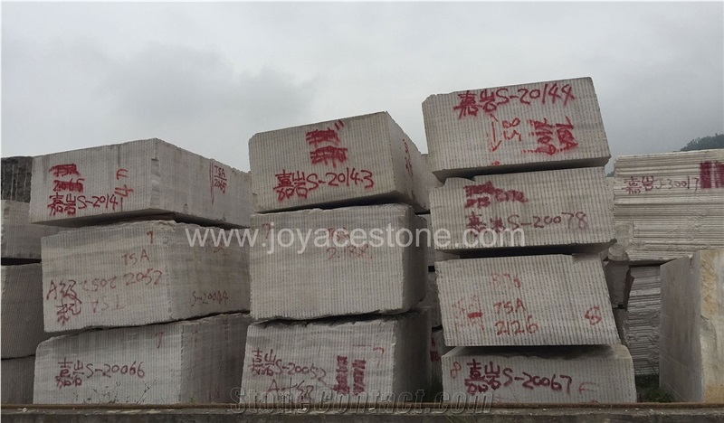 China Quarry White/Grey/Brown Wooden/Serpeggiante Marble Block