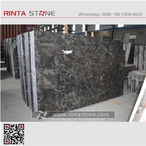 China Emperador Marble Natural Dark Brown Marrone Stone Slab Skirting