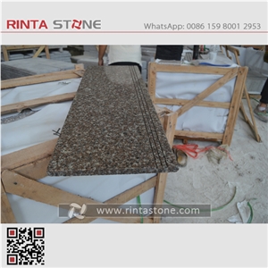 G664 Granite Luoyuan Red Cherry Brown Luna Peal Blocks