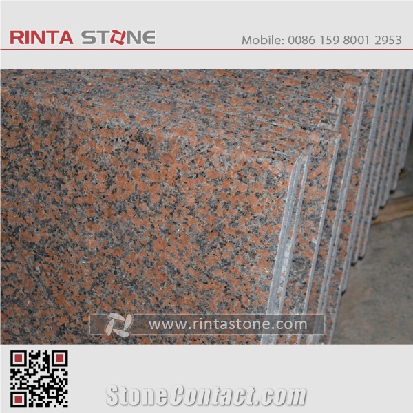 Maple Red G562 Granite Master Bath Countertop Custom Solid Vanity Tops