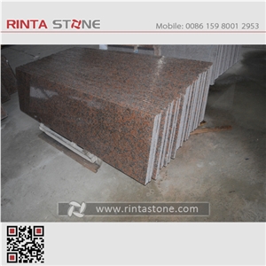 Maple Red G562 Granite Master Bath Countertop Custom Solid Vanity Tops