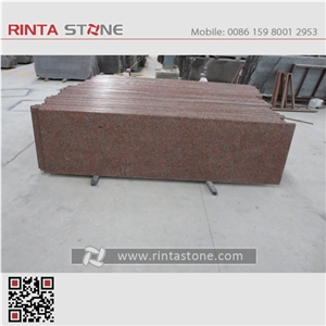 Maple Red Granite G562 Countertop Solid Surface Kitchen Island Tops