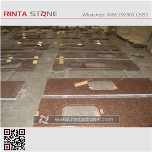 Maple Red Granite G562 Countertop Solid Surface Kitchen Island Tops