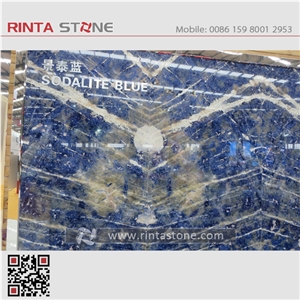Sodalite Blue Granite Slab Tile Extra Standard Namibia Sodalit Stone
