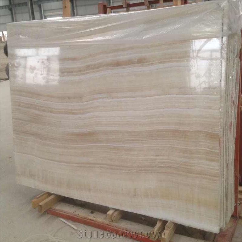 Decorative Backlit Onyx Panel Slab Ice Silk White Jade Onyx