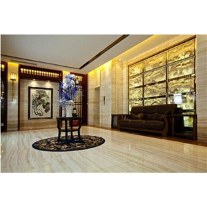 Decorative Backlit Onyx Panel Slab Ice Silk White Jade Onyx