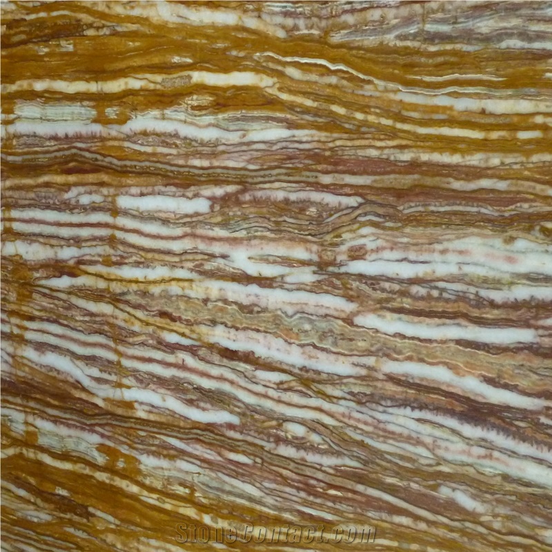 Polished Turkey Onyx Stone Red Dragon Jade Onyx Slab