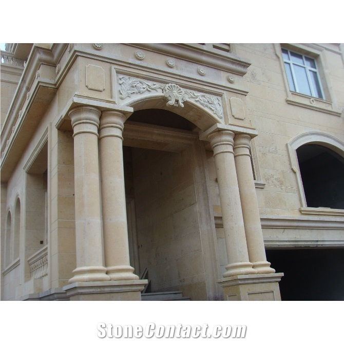 Xiamen First Stone Supply Moca White Cream Limestone Price