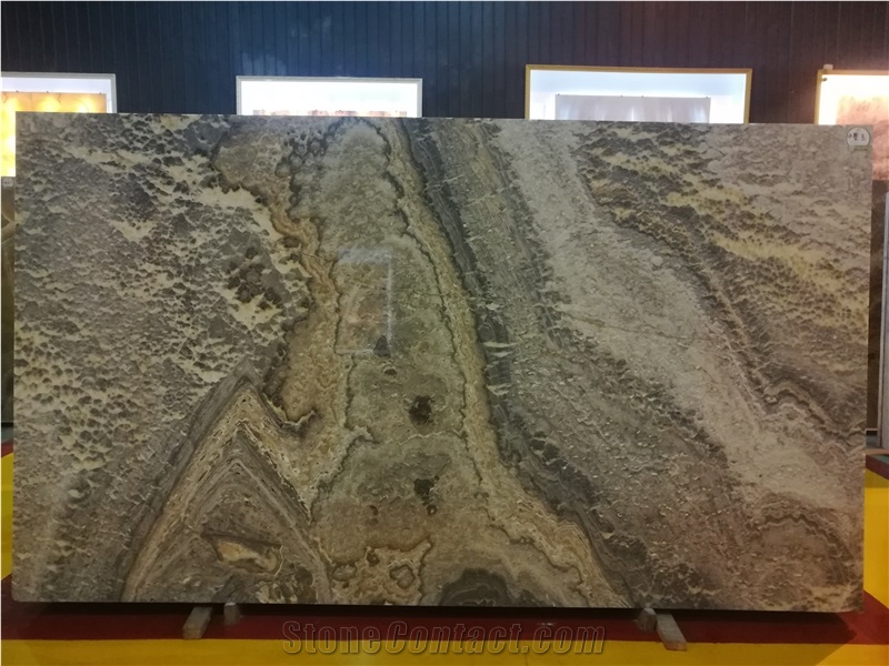 Beautiful Grigio Nuvolato Onyx;Natural Stone;Decorate Wall;