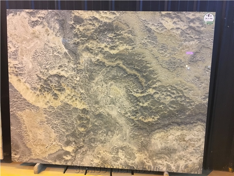 Beautiful Grigio Nuvolato Onyx;Natural Stone;Decorate Wall;