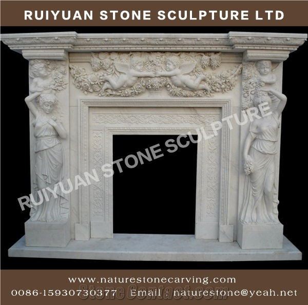 Fireplace Mantel Sculpture Fireplace Mantel Hand Carved Mantel