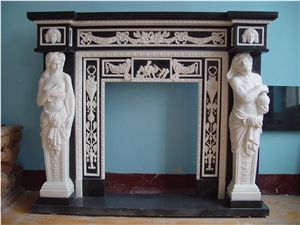 Fireplace Mantel Sculpture Fireplace Mantel Hand Carved Mantel