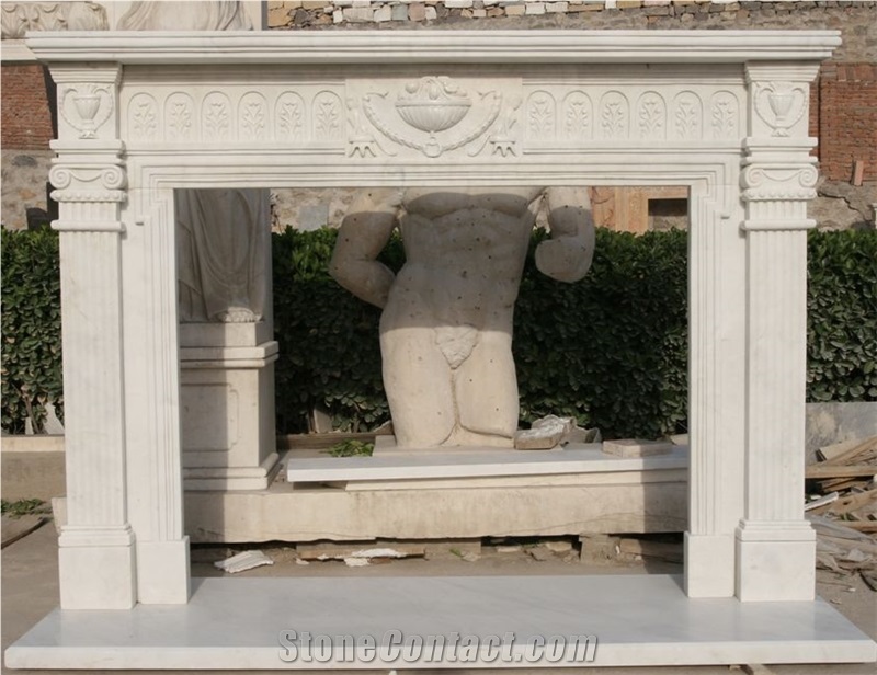 Marble Fireplace Stone Fireplace Mantel