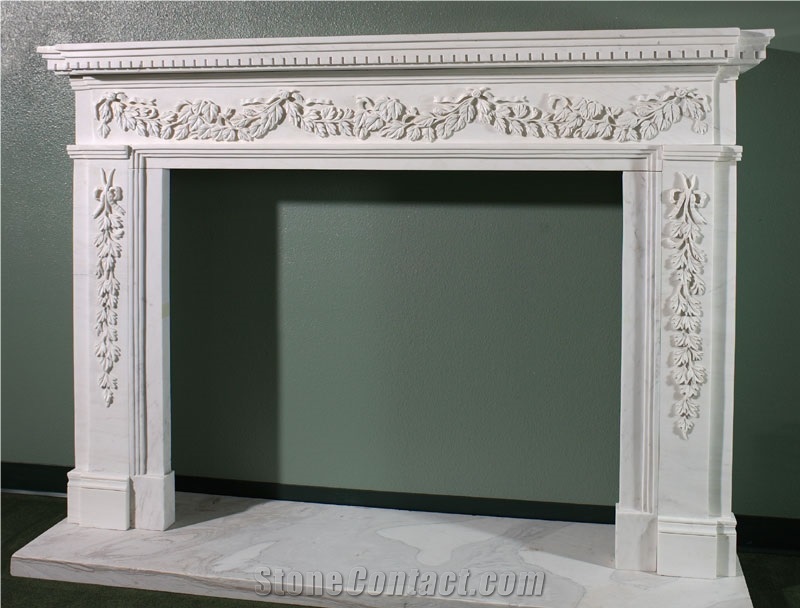 Marble Fireplace Stone Fireplace Mantel