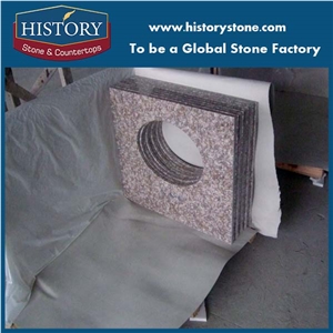 China G687 Granite Tops,Red Granite Custom Vanity Tops