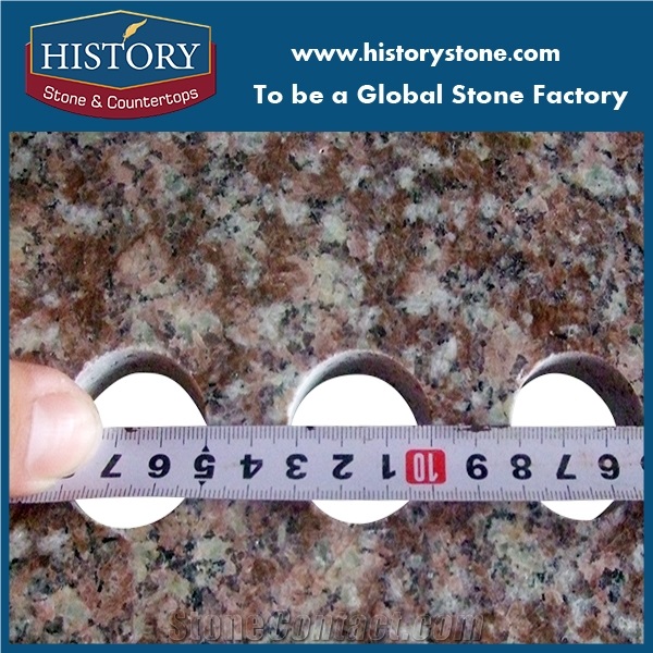 China Red Granite Vanity Tops,Peach Red Granite Countertops