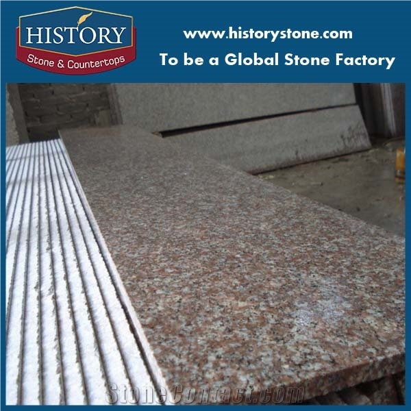 Red Granite Stairs Step,Red Granite Stair Riser