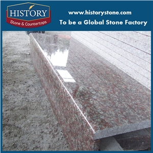Red Granite Stairs Step,Red Granite Stair Riser