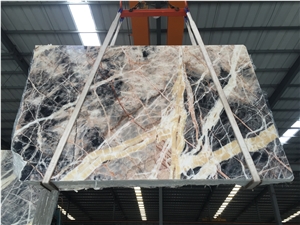 Black Jungle / China High Quality Multicolor Marble Tiles & Slabs