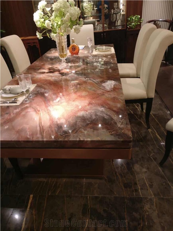 Chinese Louis Red / High Quality Red Marble Tiles & Slabs