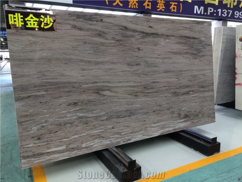 Galaxy Brown Marble Polished Tiles&Slabs for Countertop