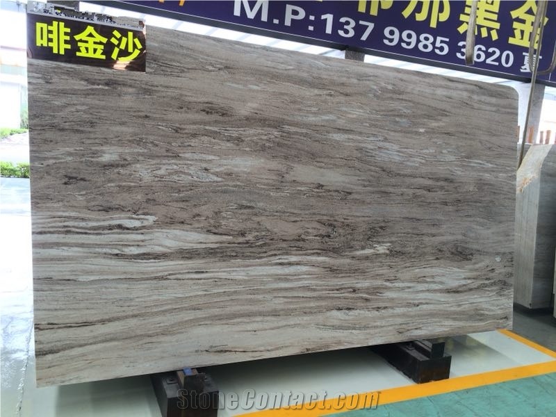 Galaxy Brown Marble Polished Tiles&Slabs for Countertop