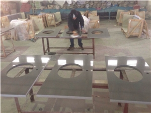 Light Grey Quartz-P033-Vanity Counter Tops