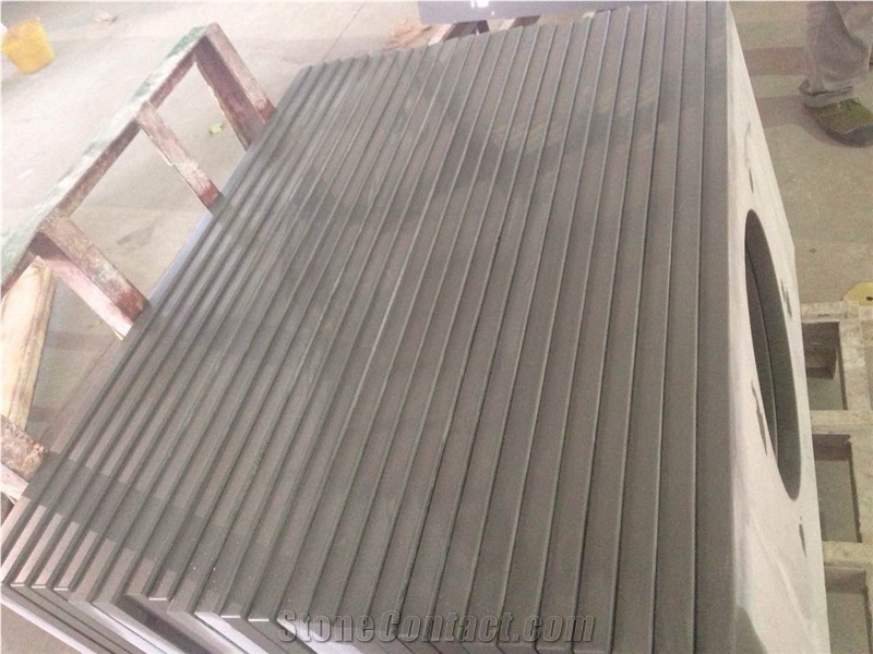 Light Grey Quartz-P033-Vanity Counter Tops