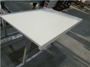 Light White Quartz Countertop / High Quality Kitchen Tops