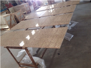 M044 Crystal Beige Quartz Countertop / High Quality Kitchen Tops