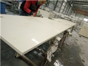 P016 Haiku Beige Quartz Countertop / High Quality Kitchen Tops
