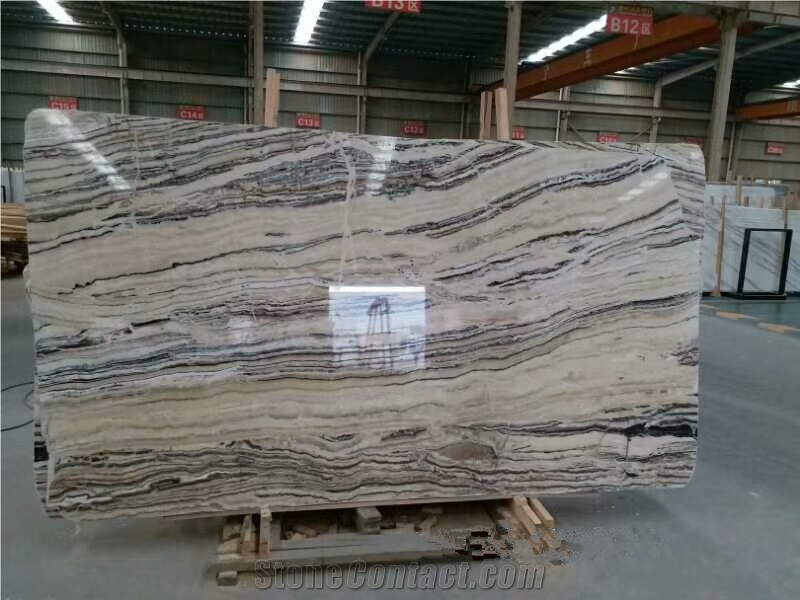 Polished Zebra Jade Grey Marble Slabs&Tiles Floor&Wall Covering