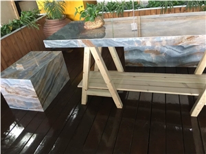 Roma Impression/Blue Marble Floor&Wall Covering/Marble Slabs&Tiles