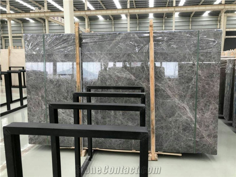 Silver Grey/Siver Mink Marble Slabs&Tiles Marble Floor&Wall Covering