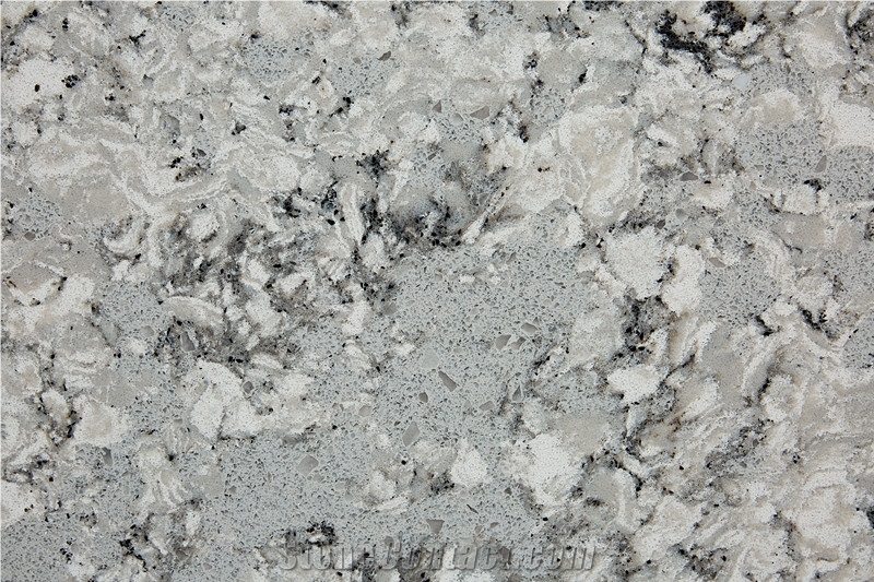 Wave Gray 08 2015817 Quartz Slabs&Tiles Quartz Floor&Wall Covering