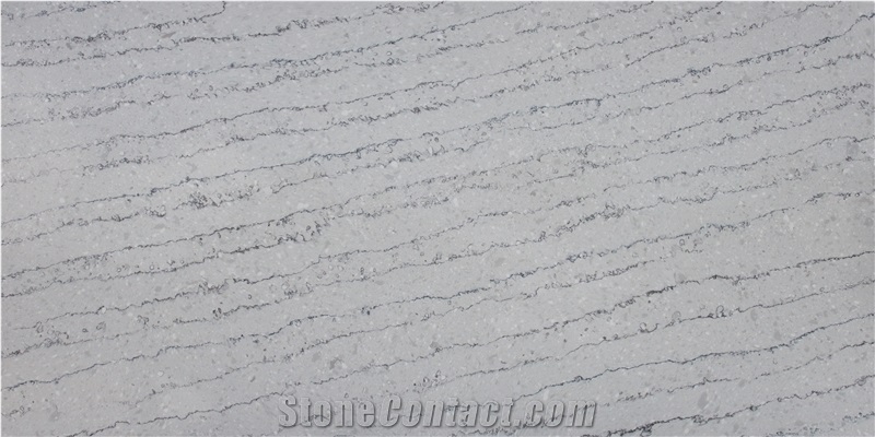 Wooden Gray Xma9190-Slabs Quartz Flooring&Walling