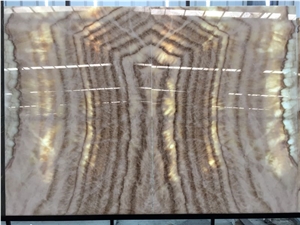 Wooden Onyx Polished Tiles&Slabs for Countertop