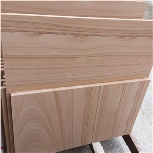 Natural Paving Stone Yellow Sandstone Slabs for Villa Wall Tile
